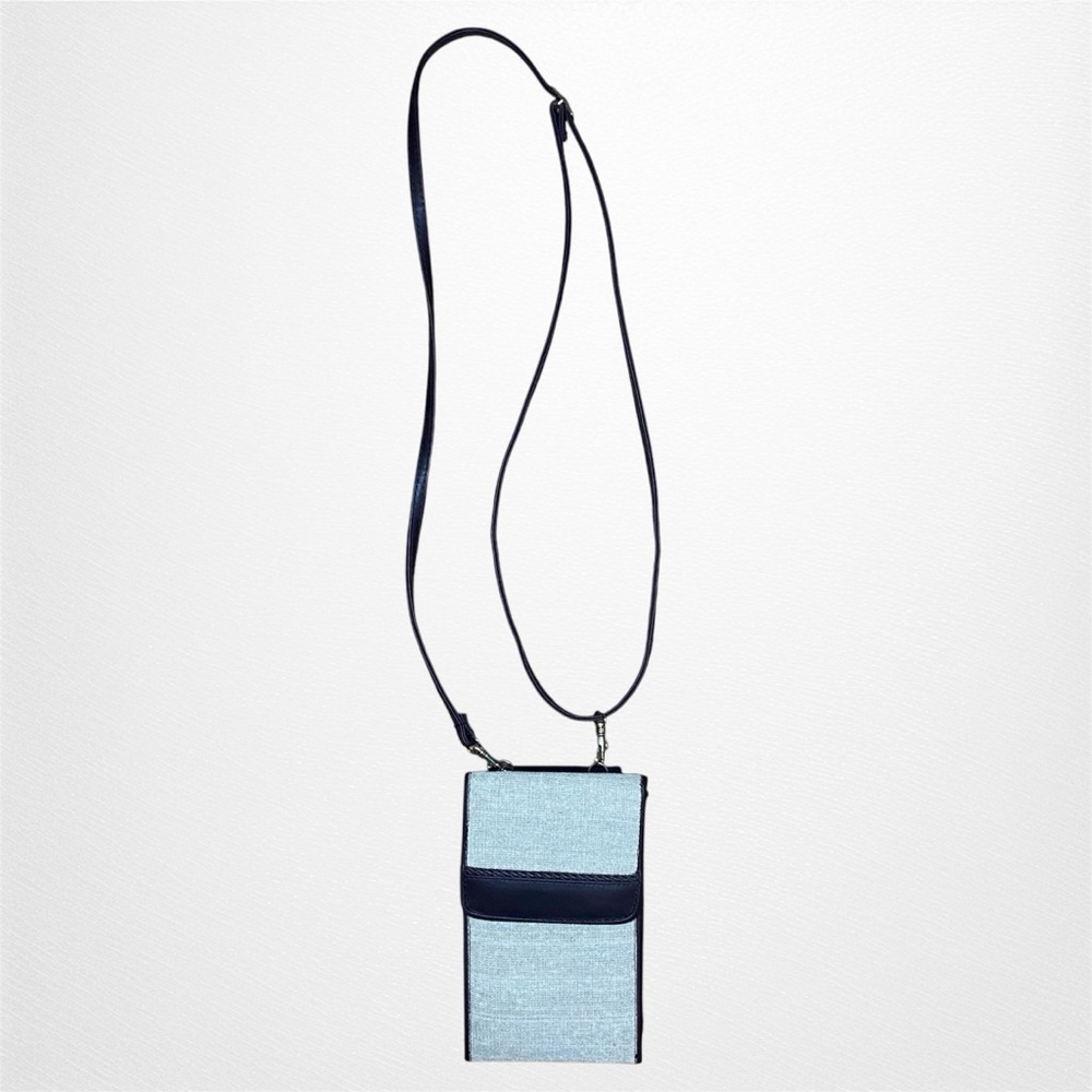 90s Crossbody Wallet Mini Purse with Chequebook Holder